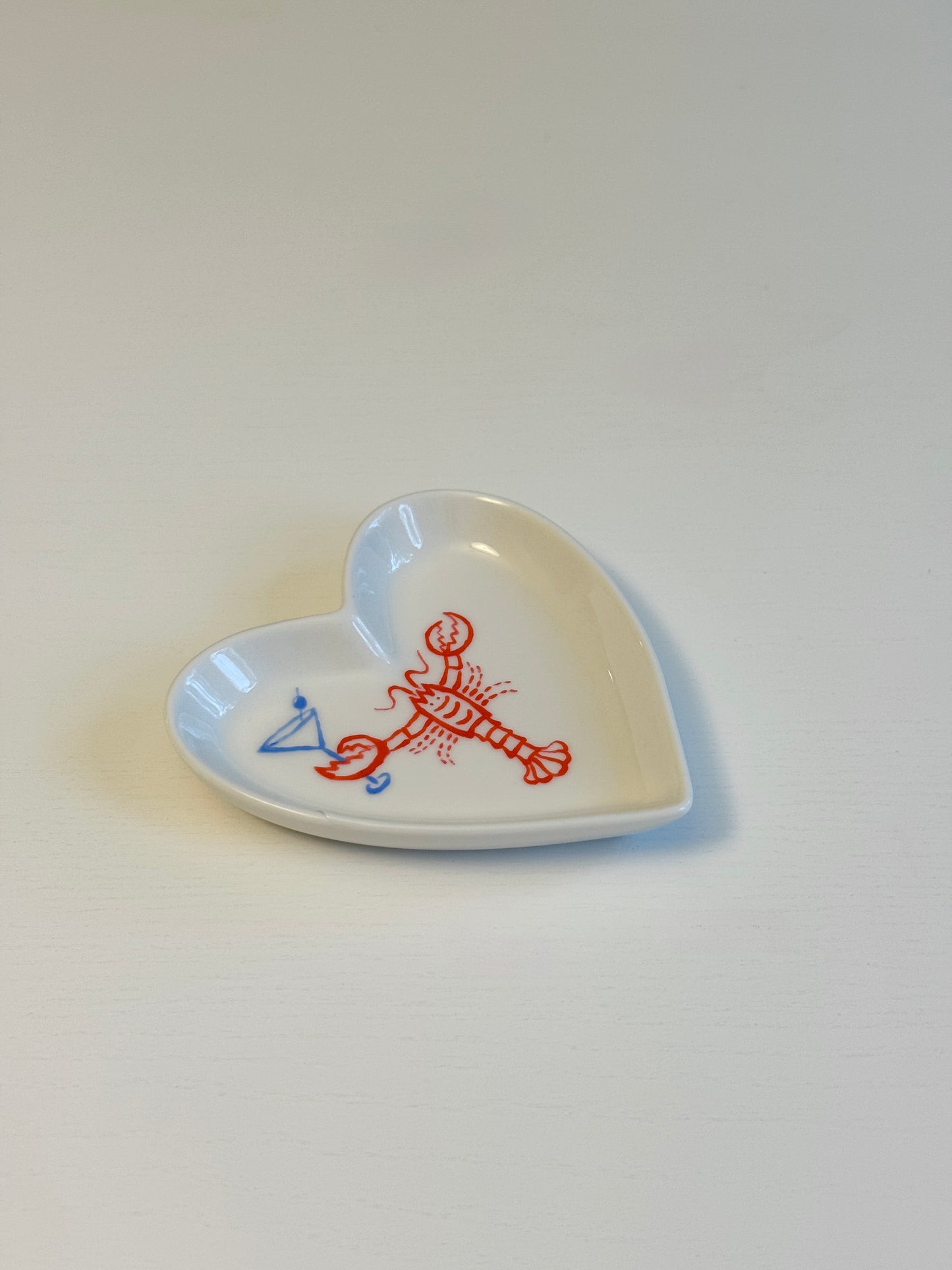 Midnight & Vine Heart-Shaped Ring Dish
